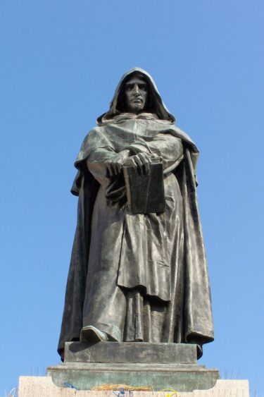 ジョルダーノ・ブルーノ,無限宇宙論を主張し火刑にされた修道士